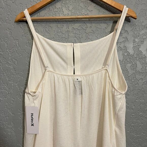 Hurley Solid Tiered Button Down Sundress - Picture 8 of 10